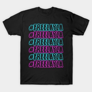 #freelayla Mallorca Party Schlager Free Layla T-Shirt